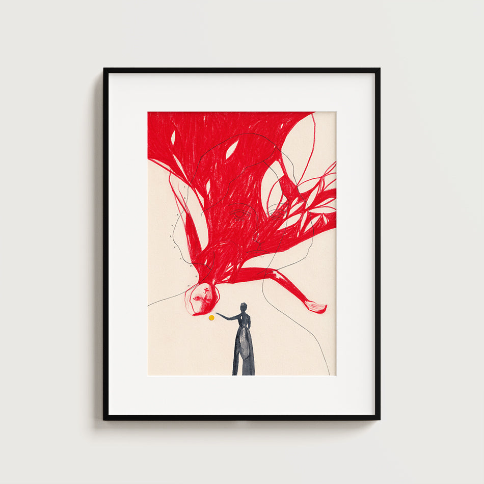 The Overthinker - Opera d'arte originale