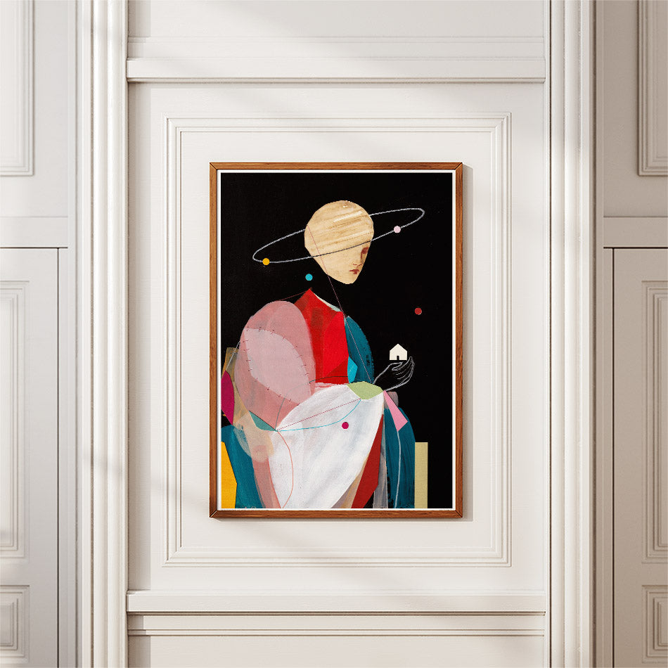 Il poeta di Saturno - Poster artistico