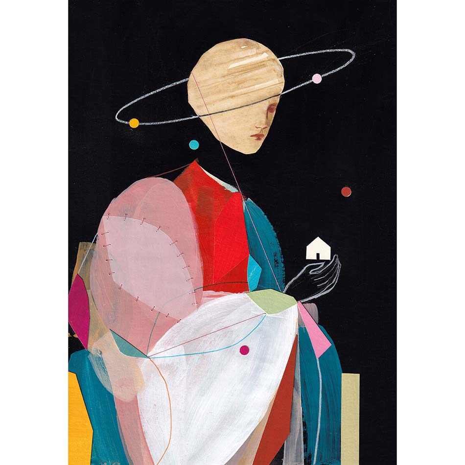 Il poeta di Saturno - Poster artistico