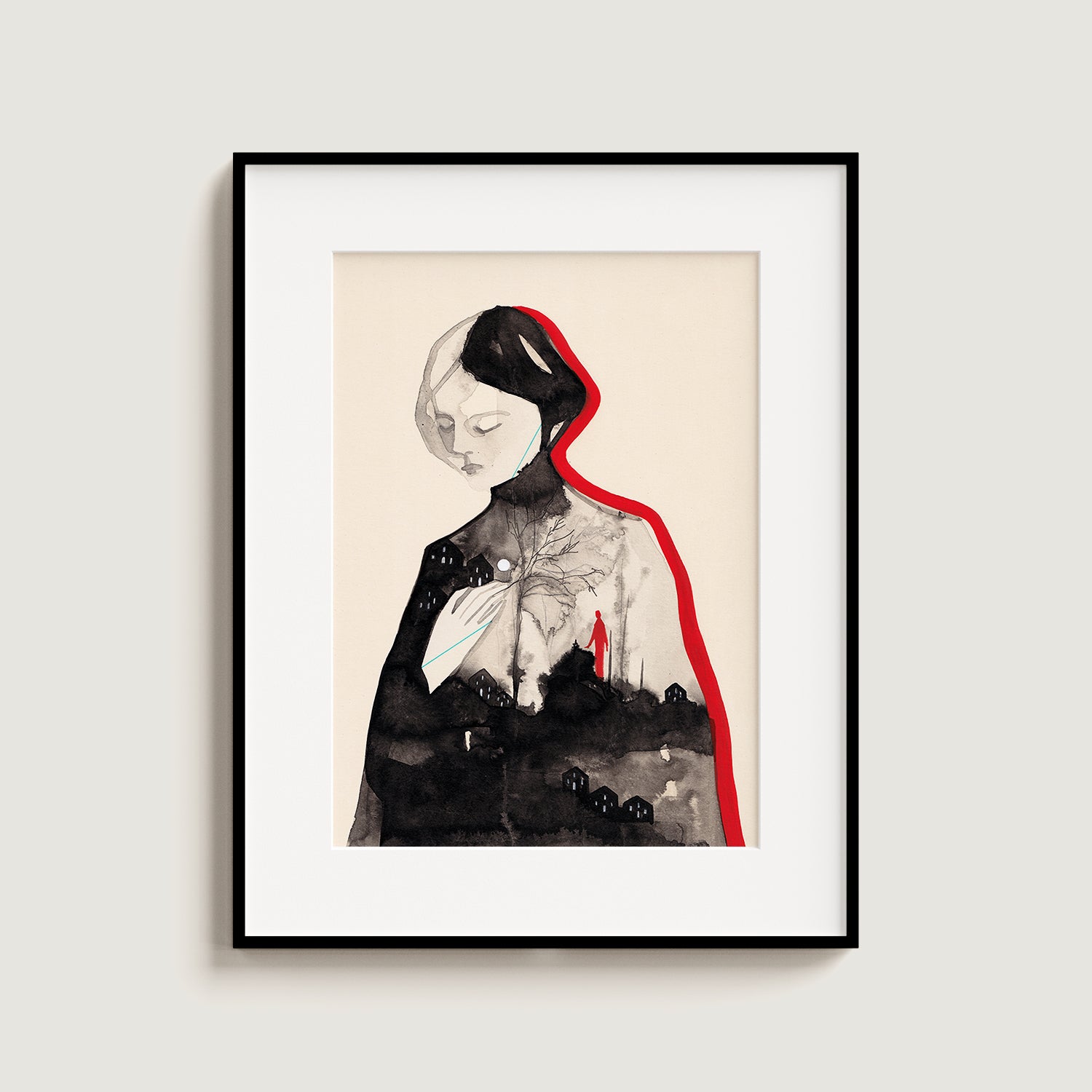 El aroma – Impresión artística