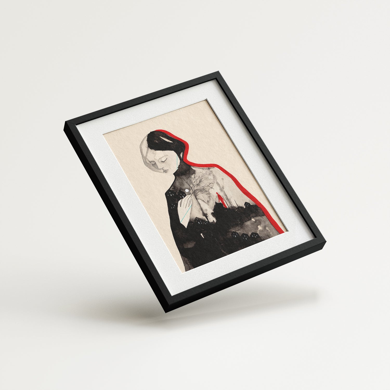 El aroma – Impresión artística