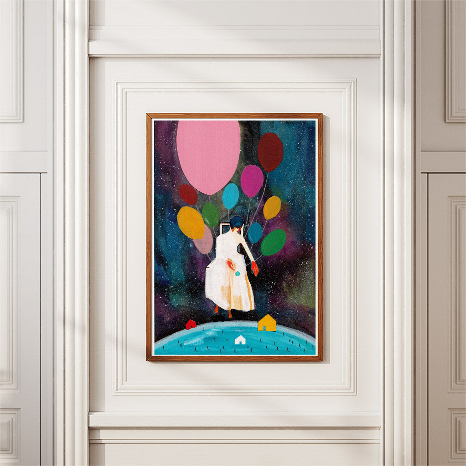 Il Viaggiatore - Poster artistico