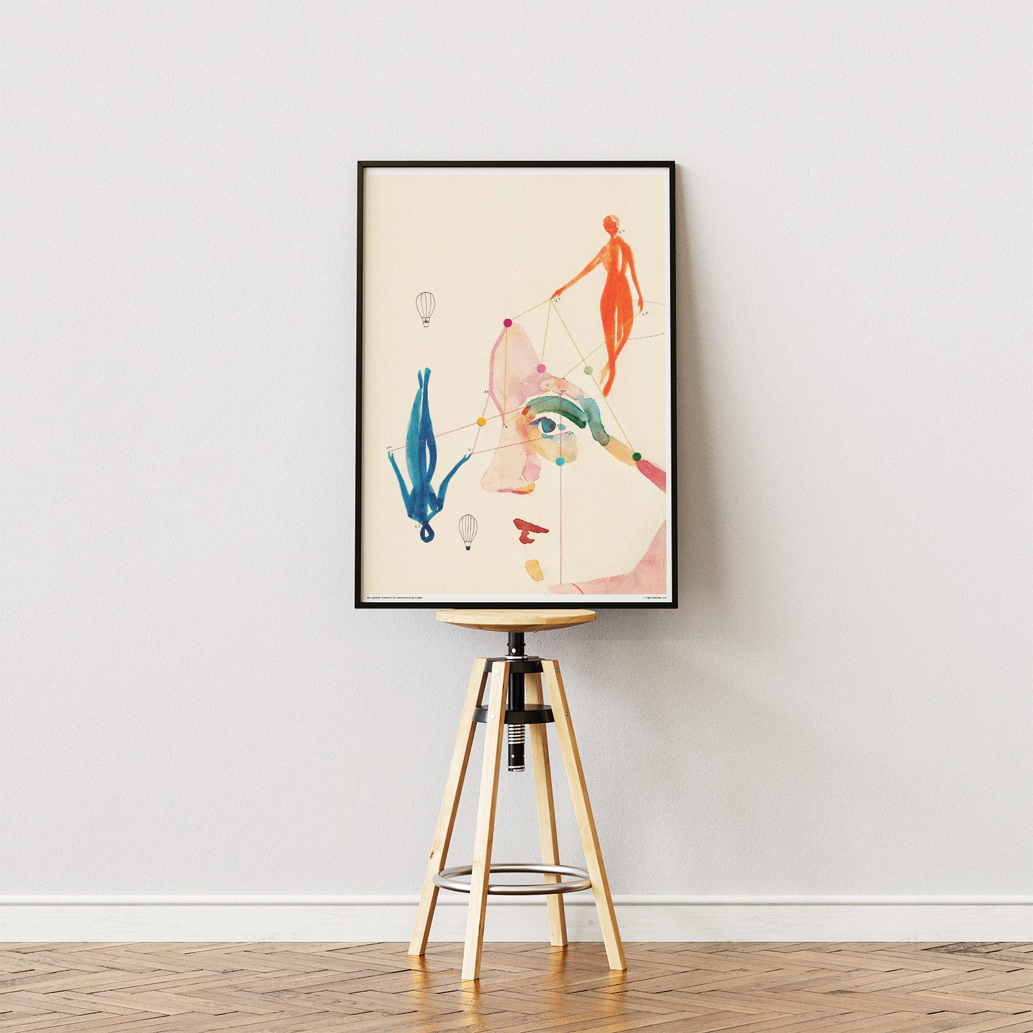 L'Algorithme – Affiche d'art