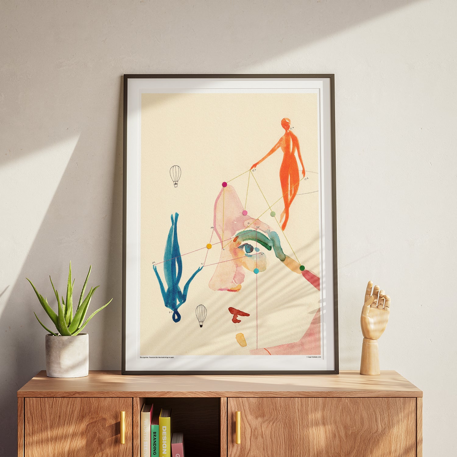 L'Algorithme – Affiche d'art