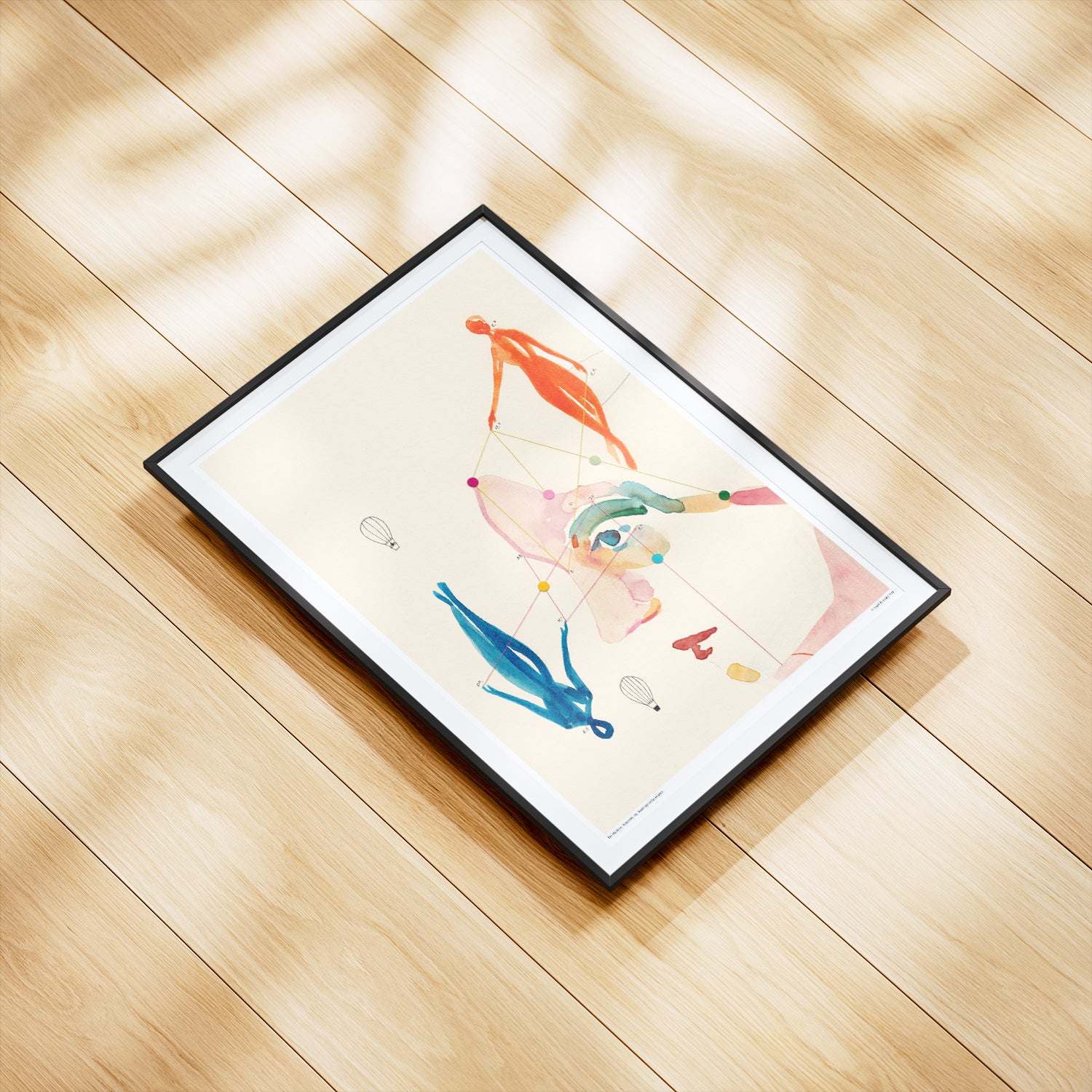 L'algoritmo – Poster artistico