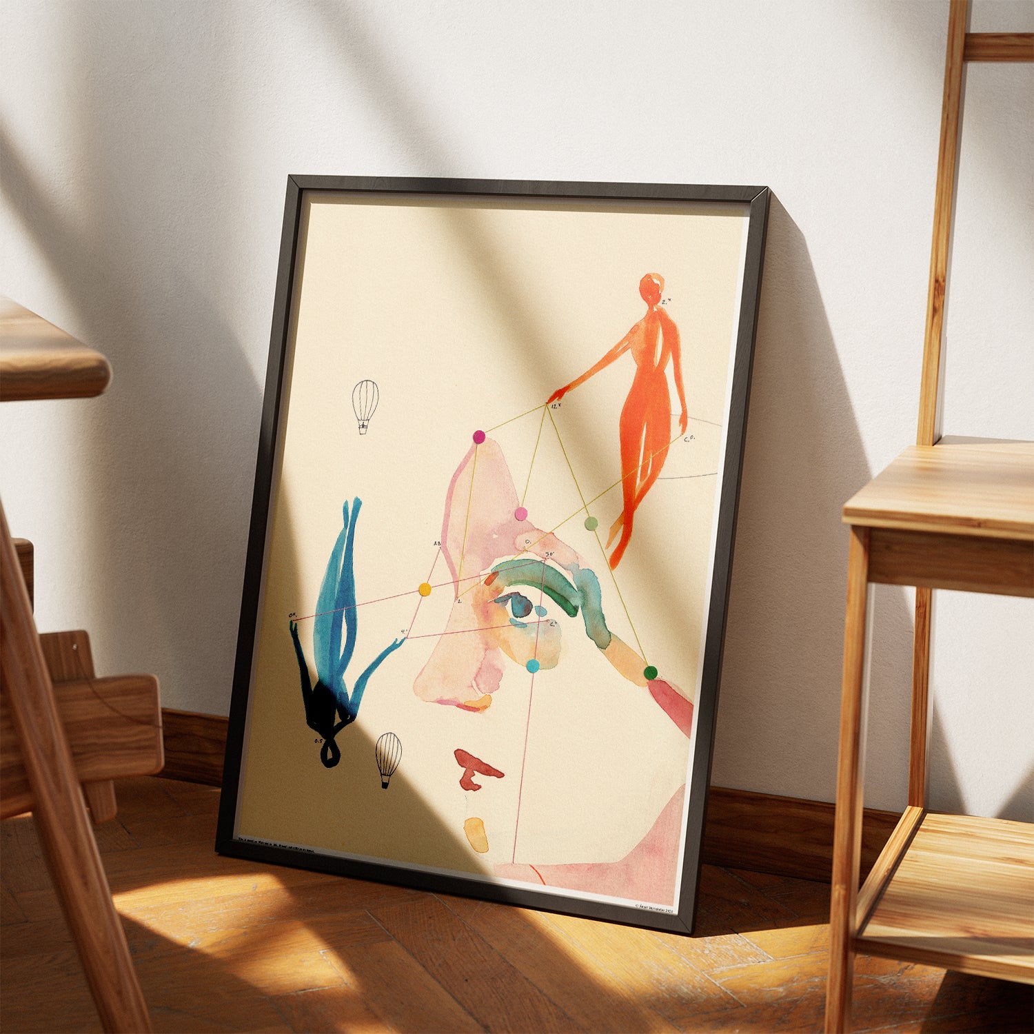 L'algoritmo – Poster artistico