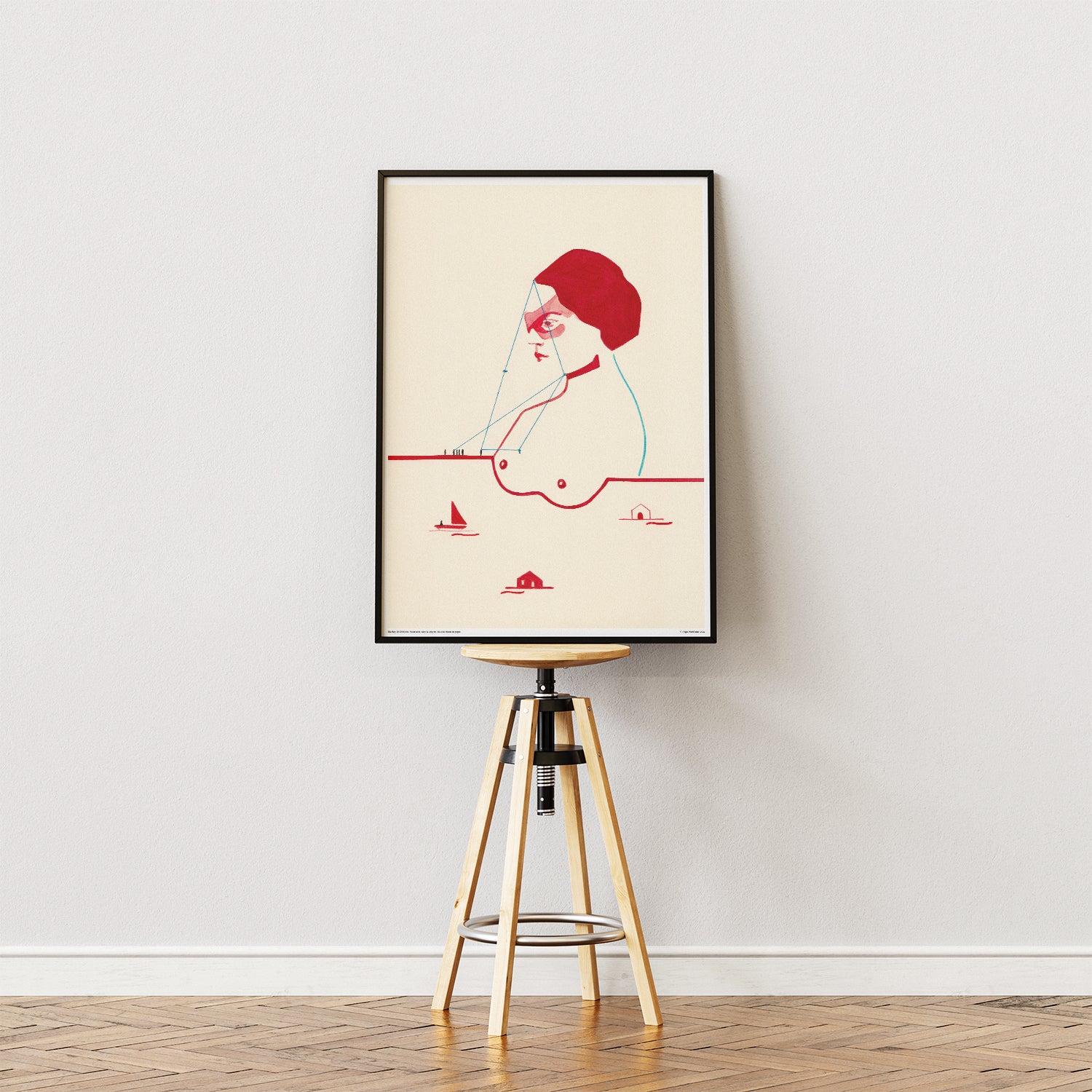 La Baie de l'Oubli – Affiche d'art