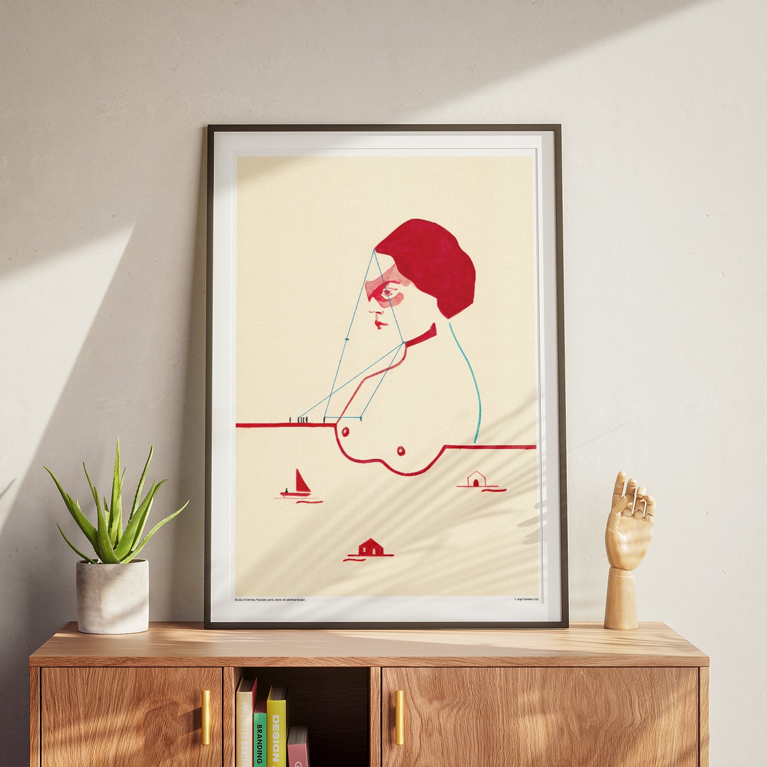 La Baia dell'Oblio – Poster Artistico