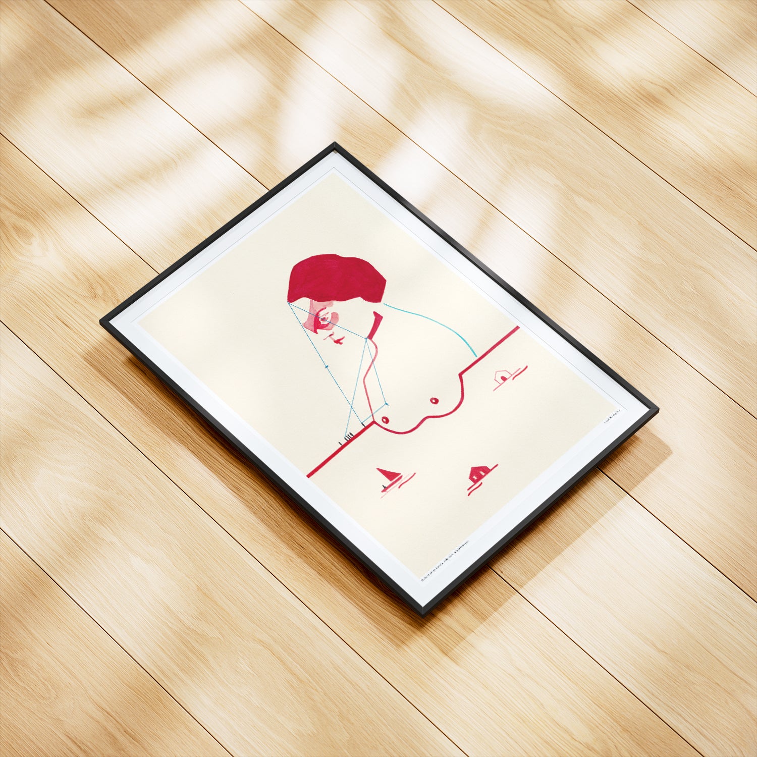 La Baia dell'Oblio – Poster Artistico