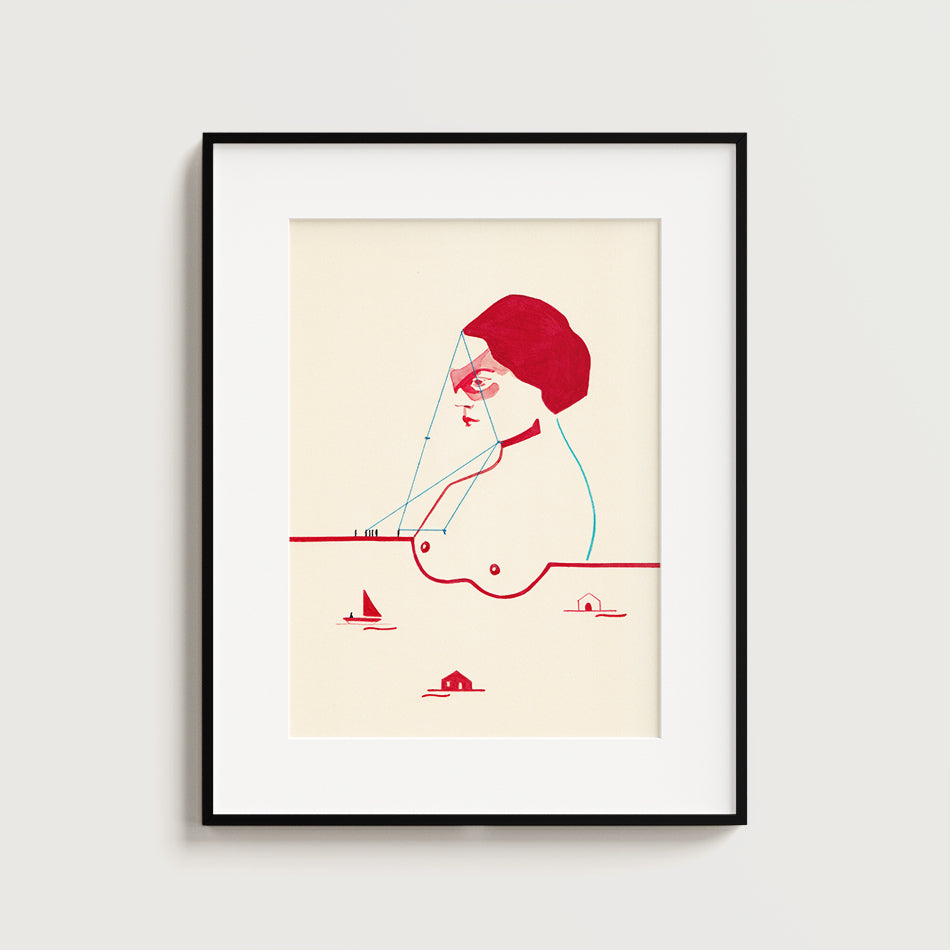 The Bay Of Oblivion - Fine Art Print