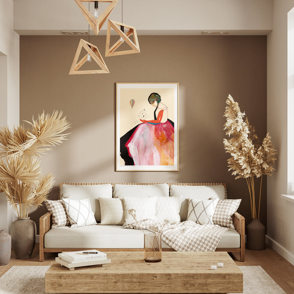 La casa rota – Póster artístico
