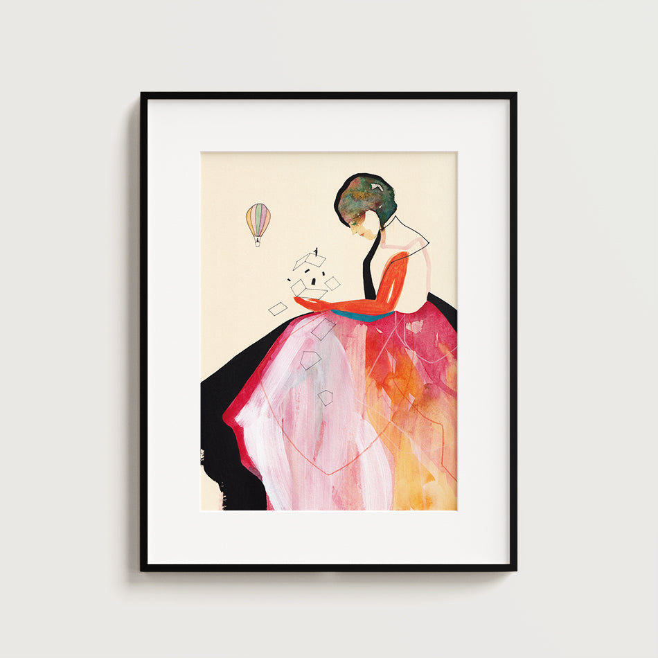 The Broken House - Fine Art Print