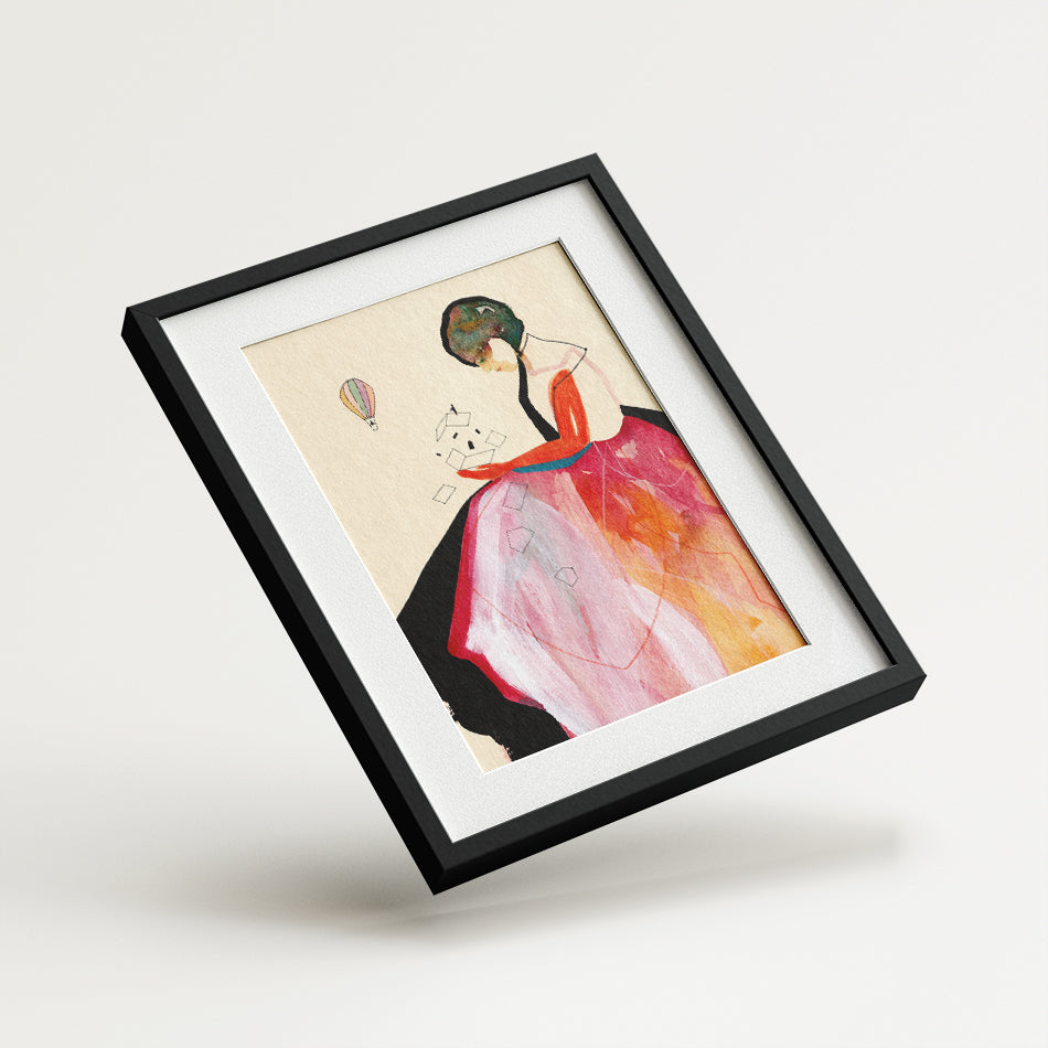 The Broken House - Fine Art Print