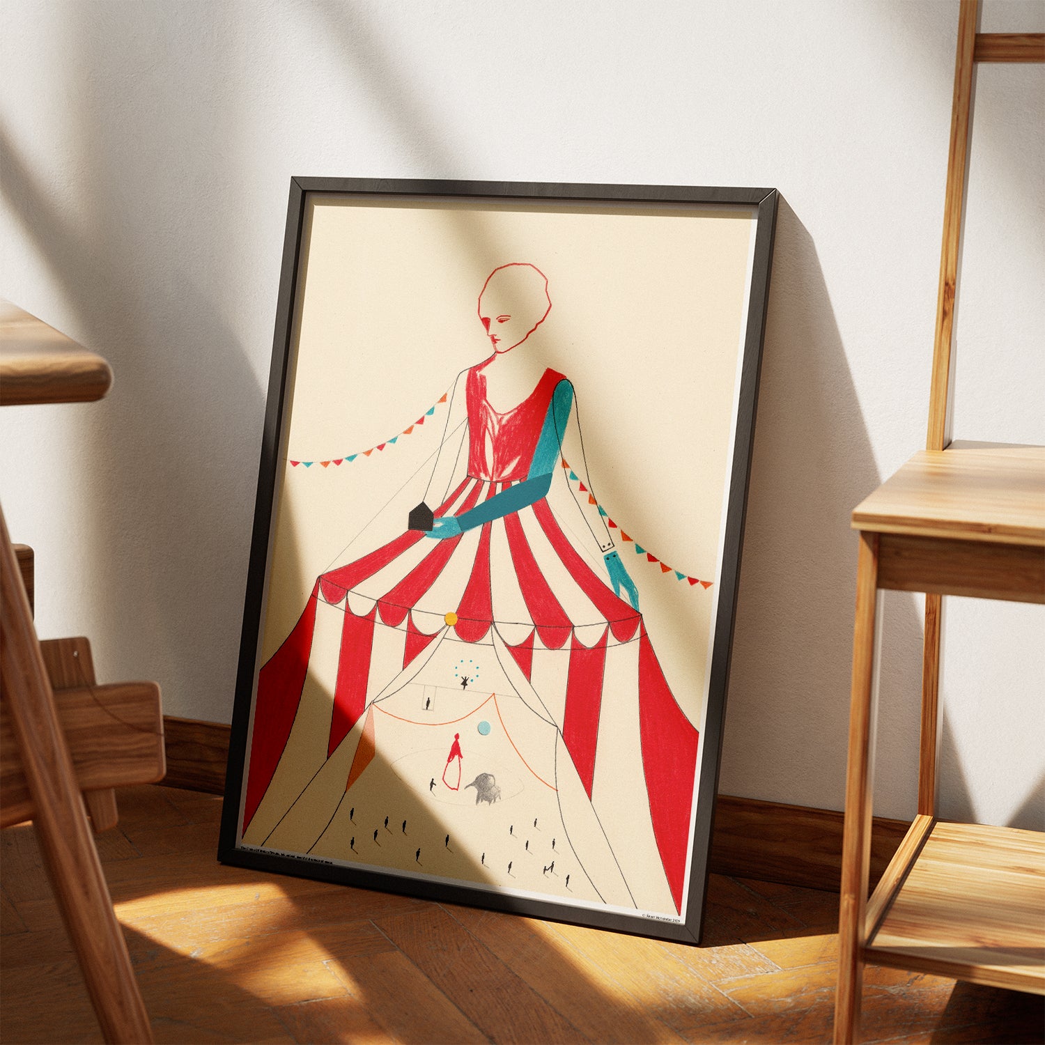 El circo de los sueños rotos – Póster artístico
