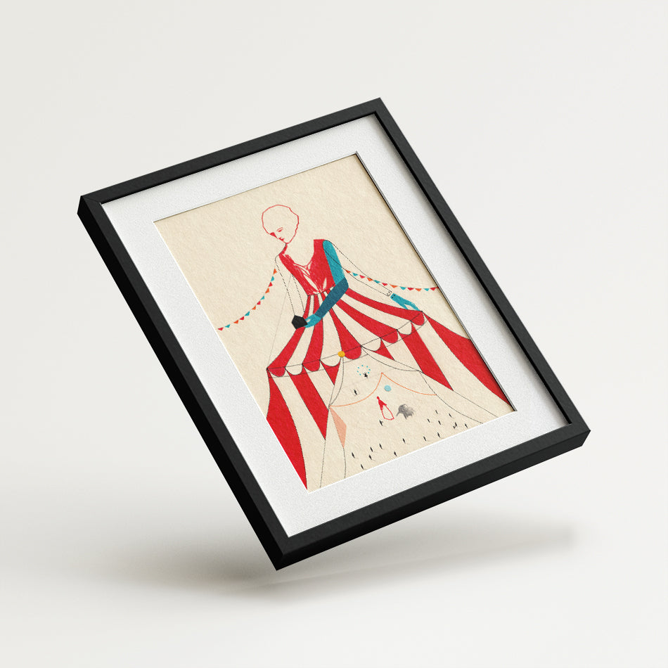 The Circus Of Broken Dreams - Fine Art Print