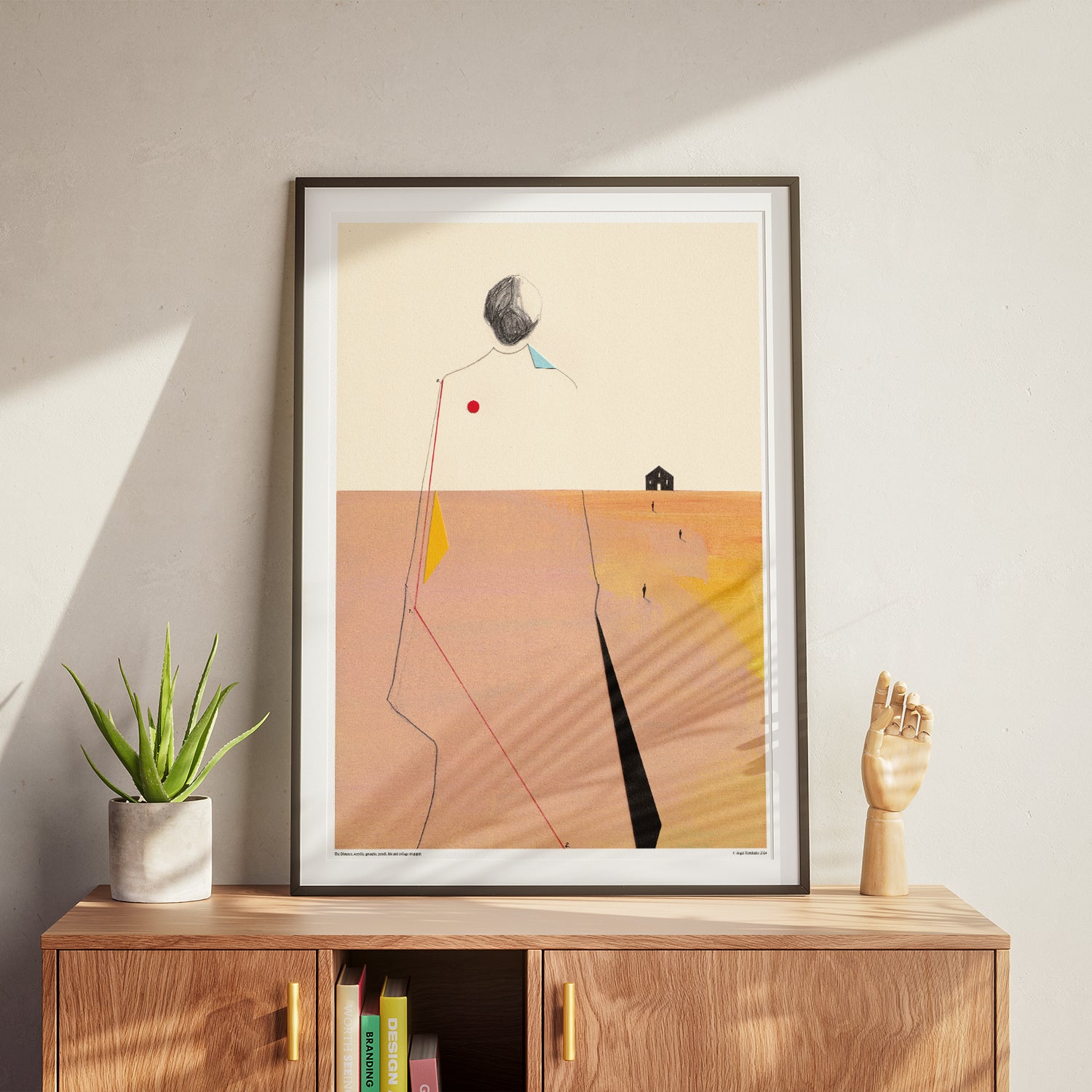 La distanza – Poster artistico