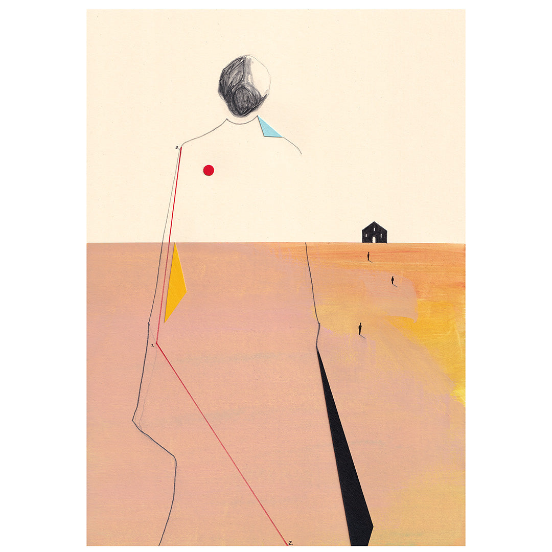 La distanza – Poster artistico