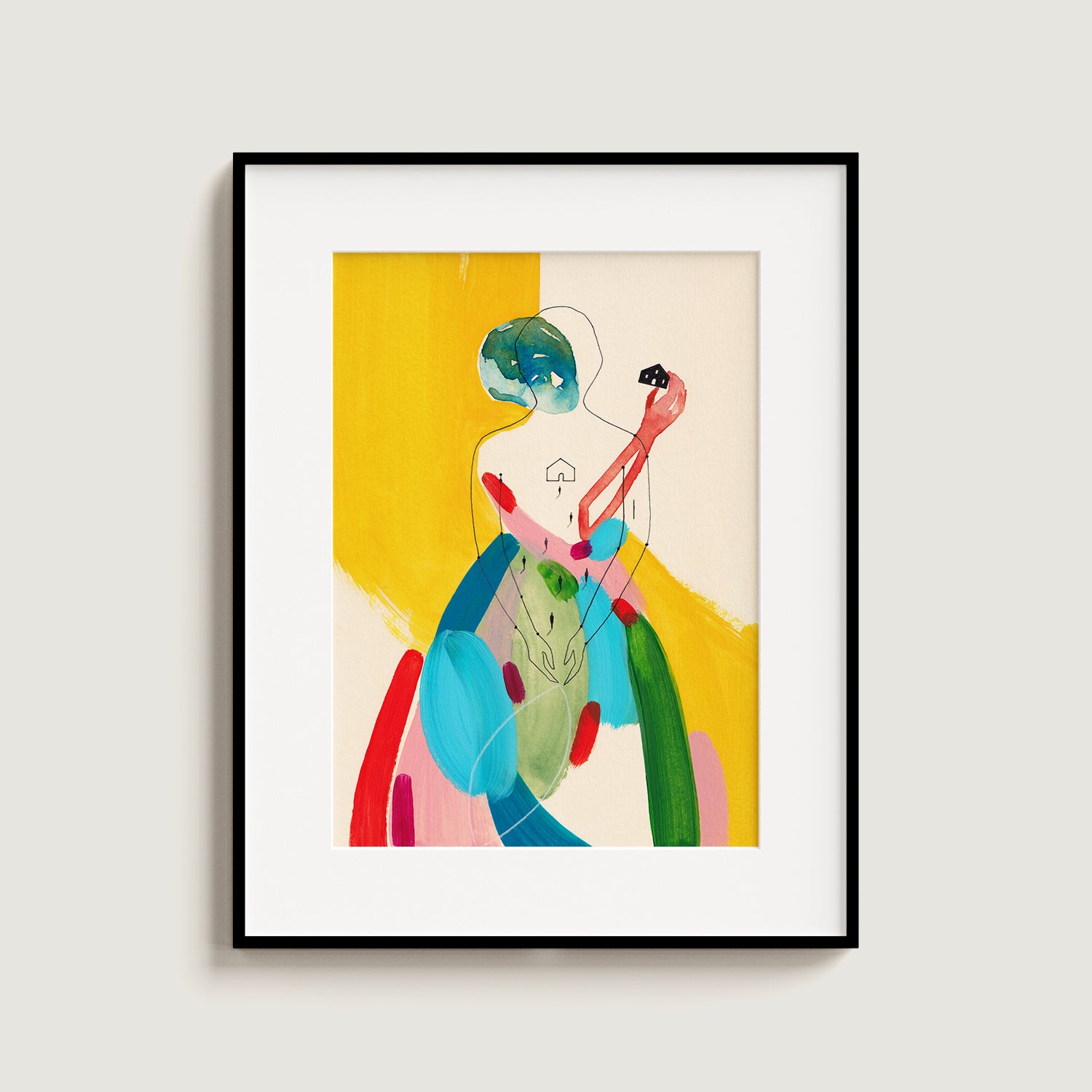 La pieza faltante - Obra de arte original