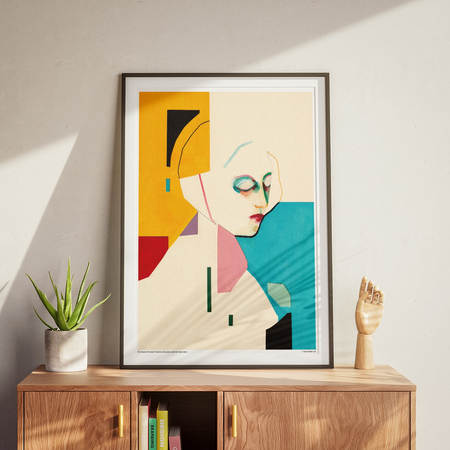 El monumento de la memoria – Póster artístico