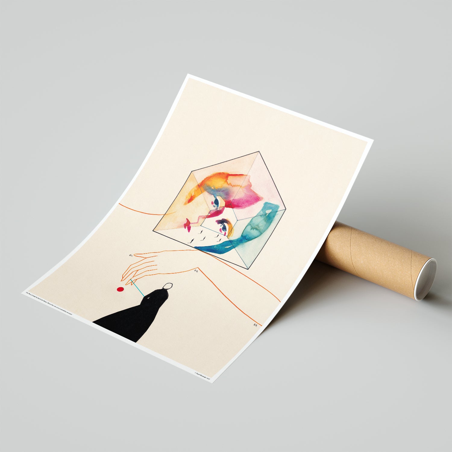 Il posto in cui mi sentivo a casa – Poster artistico