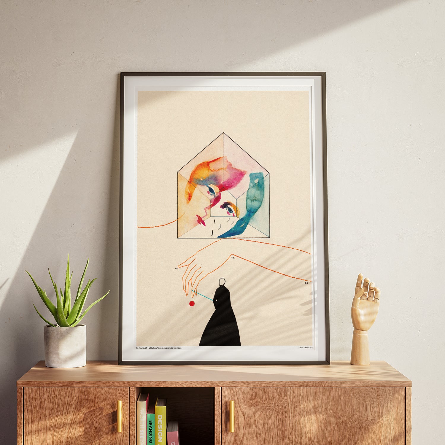 Il posto in cui mi sentivo a casa – Poster artistico