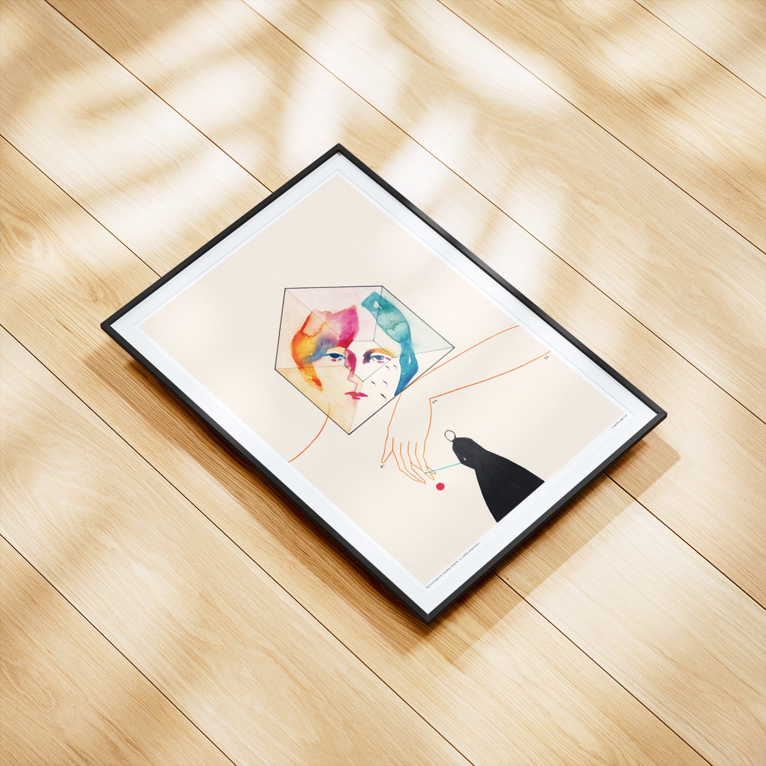 Il posto in cui mi sentivo a casa – Poster artistico