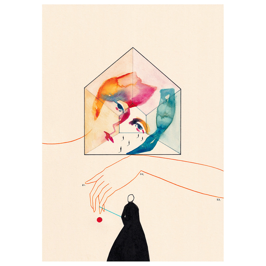 Il posto in cui mi sentivo a casa – Poster artistico