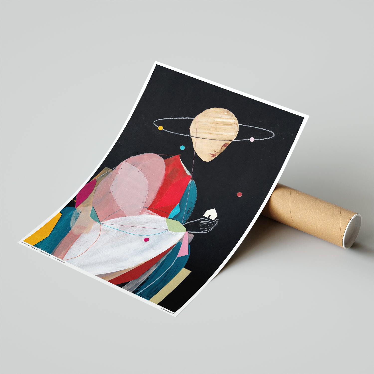 Il poeta di Saturno – Poster artistico