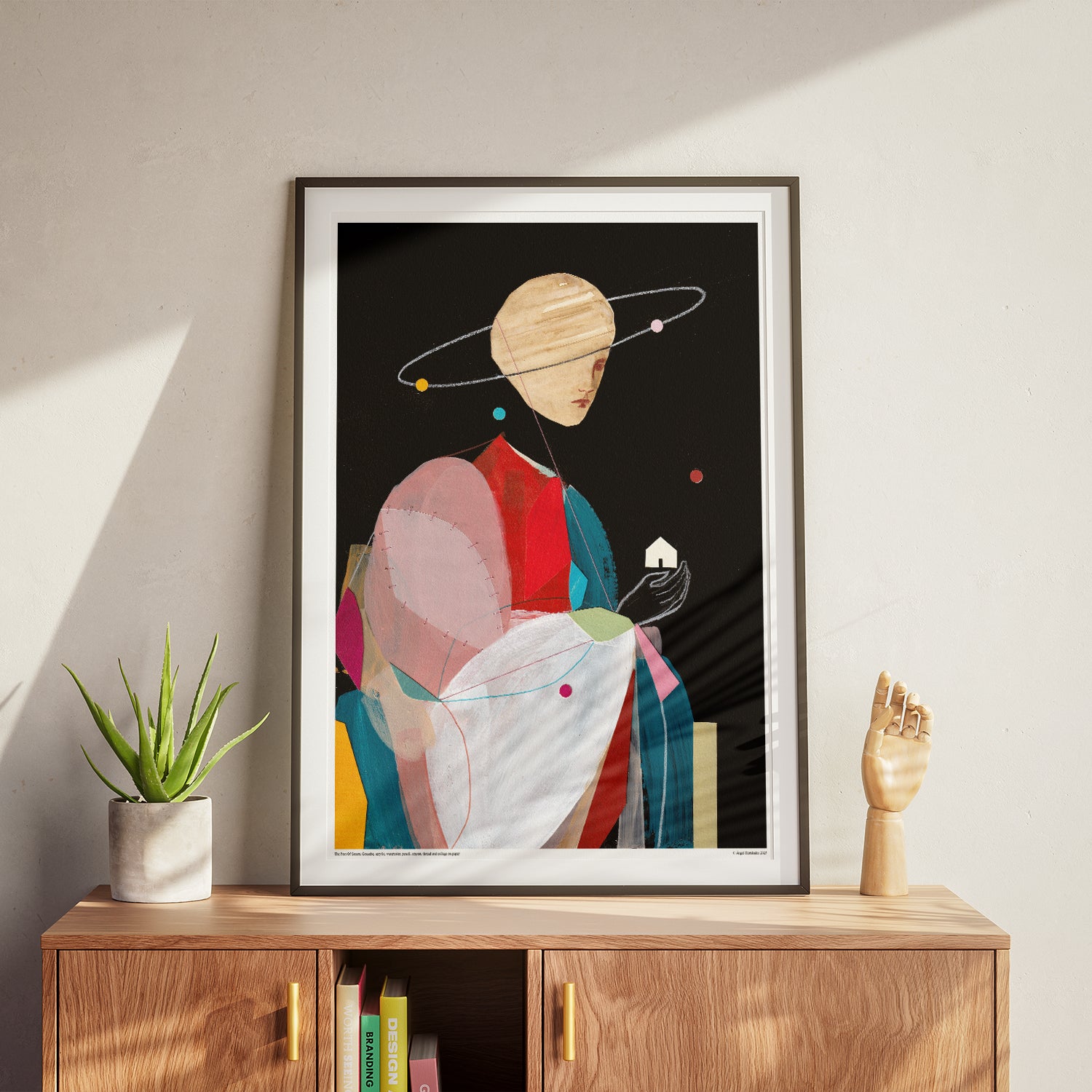 Le Poète de Saturne – Affiche d'art