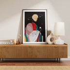 Le Poète de Saturne – Affiche d'art