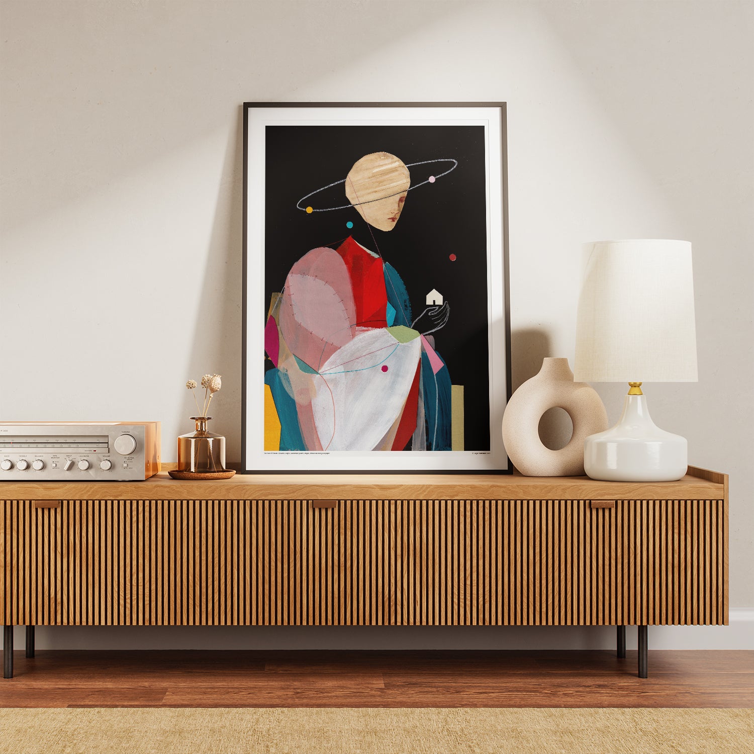 Le Poète de Saturne – Affiche d'art