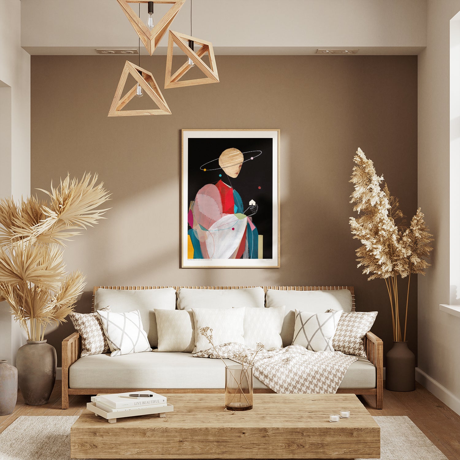 Le Poète de Saturne – Affiche d'art