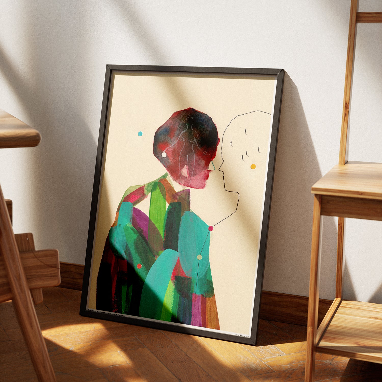 Le Remplacement – Affiche d'art