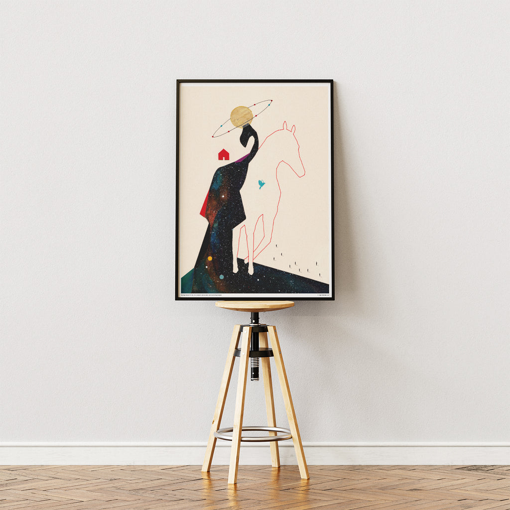 La bonne personne restera – Affiche d'art