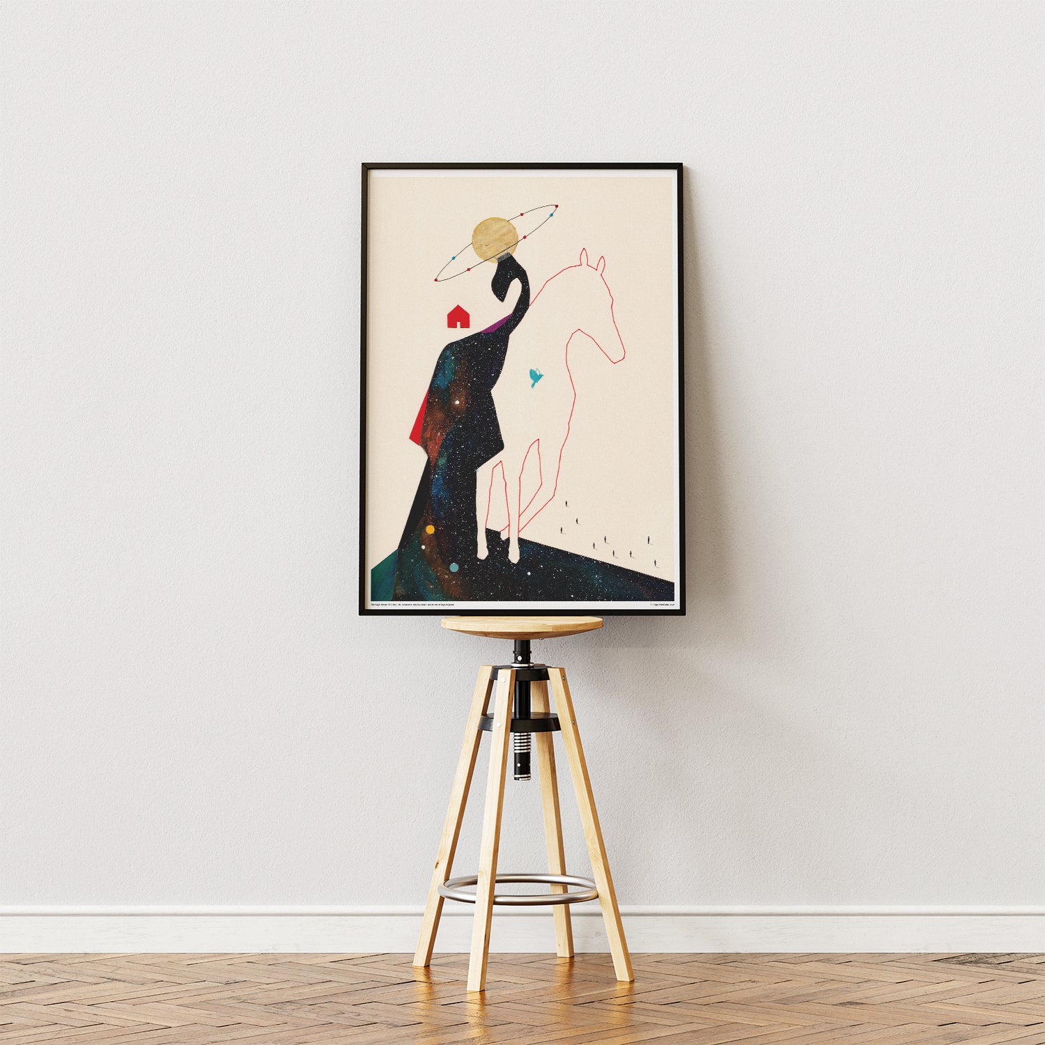 La bonne personne restera – Affiche d'art