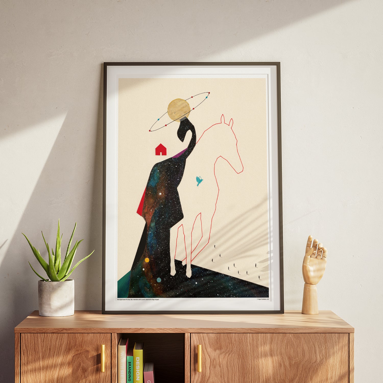 La bonne personne restera – Affiche d'art