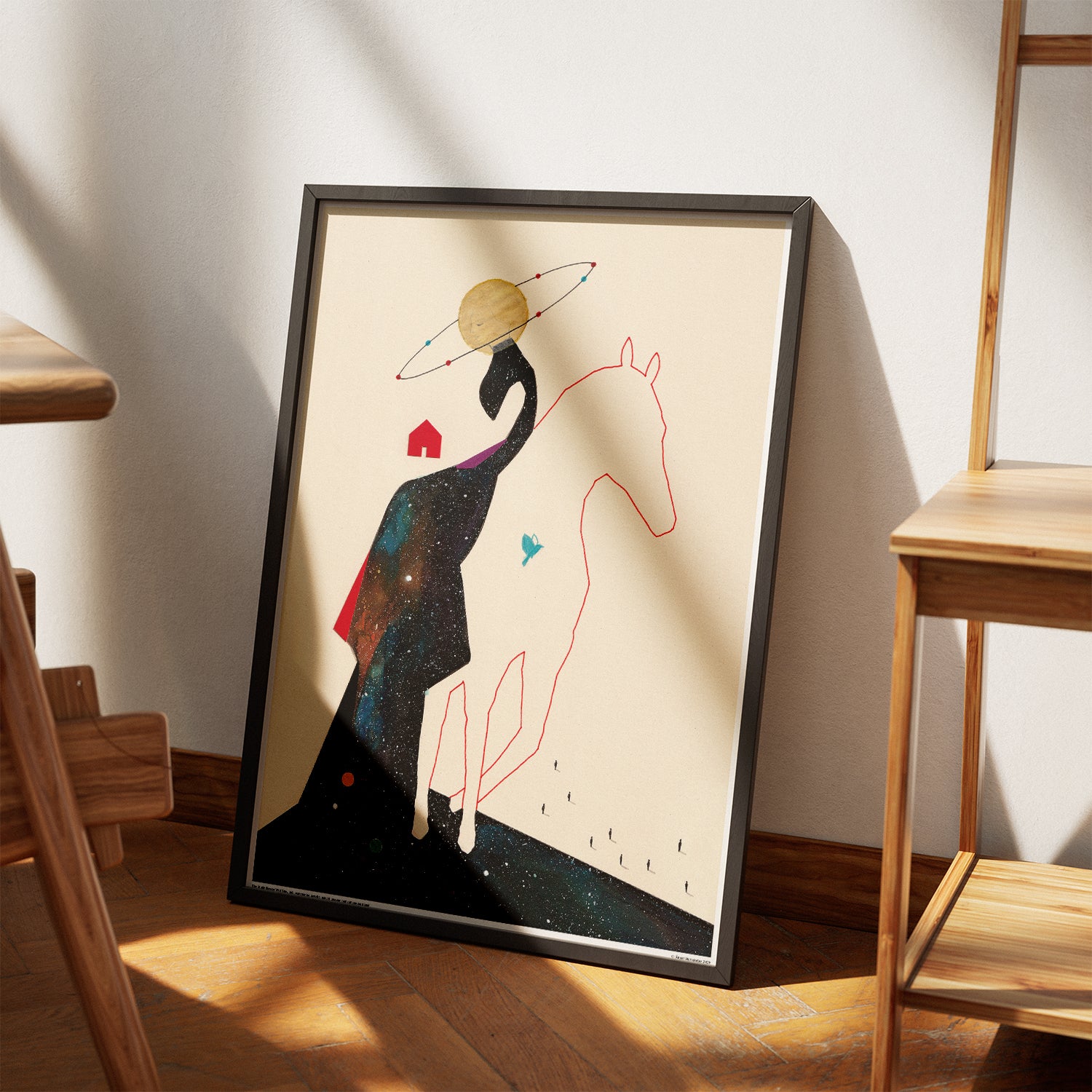 La bonne personne restera – Affiche d'art