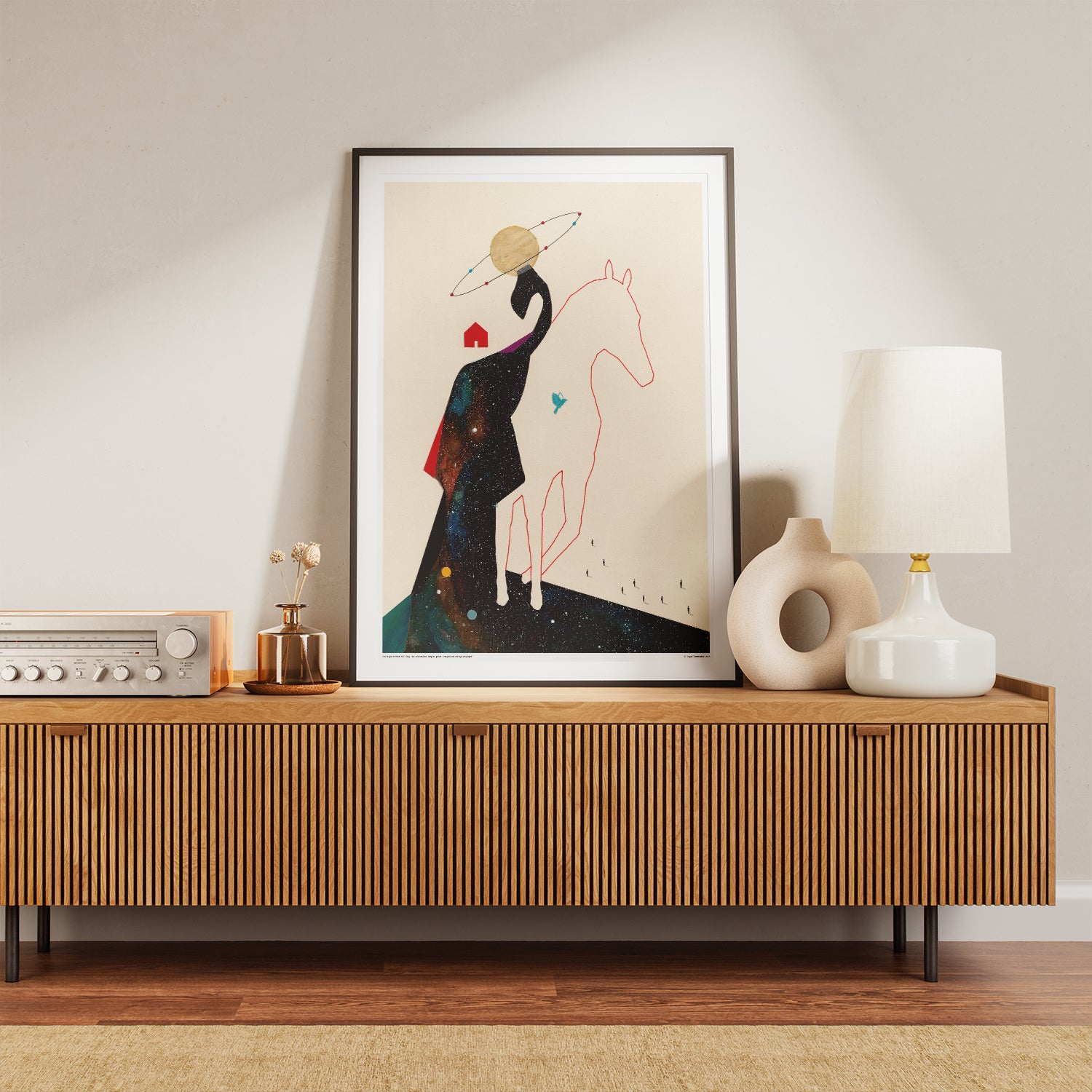 La bonne personne restera – Affiche d'art