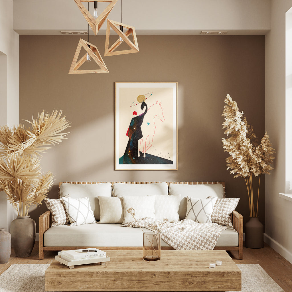 La bonne personne restera – Affiche d'art