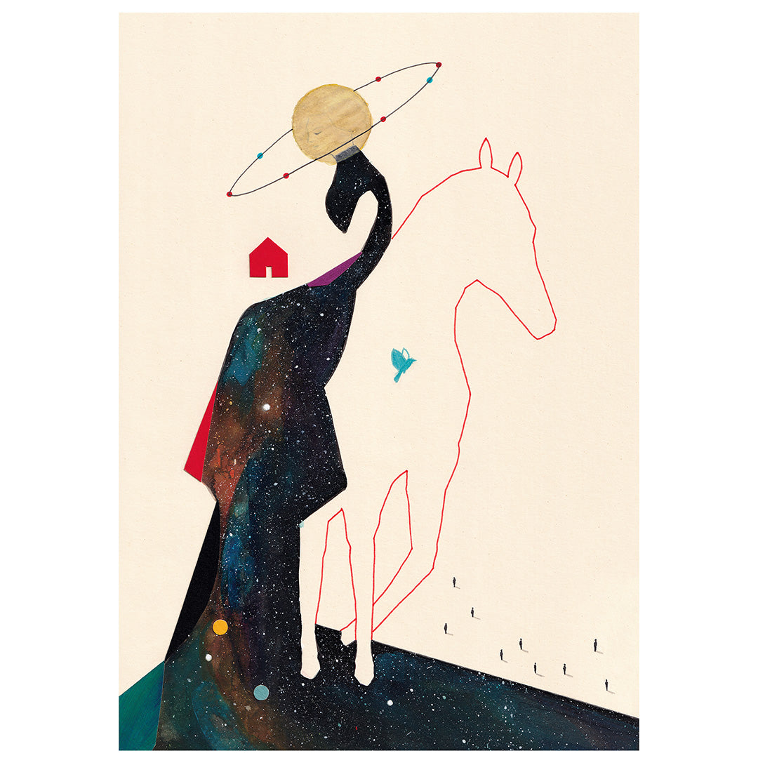 La persona giusta resterà – Poster artistico