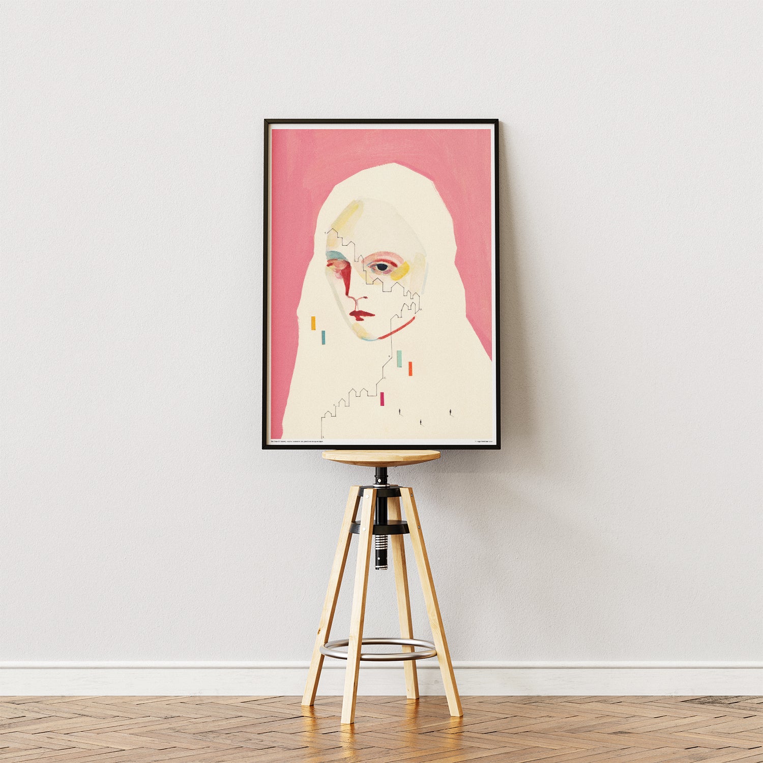 La traccia della memoria – Poster artistico