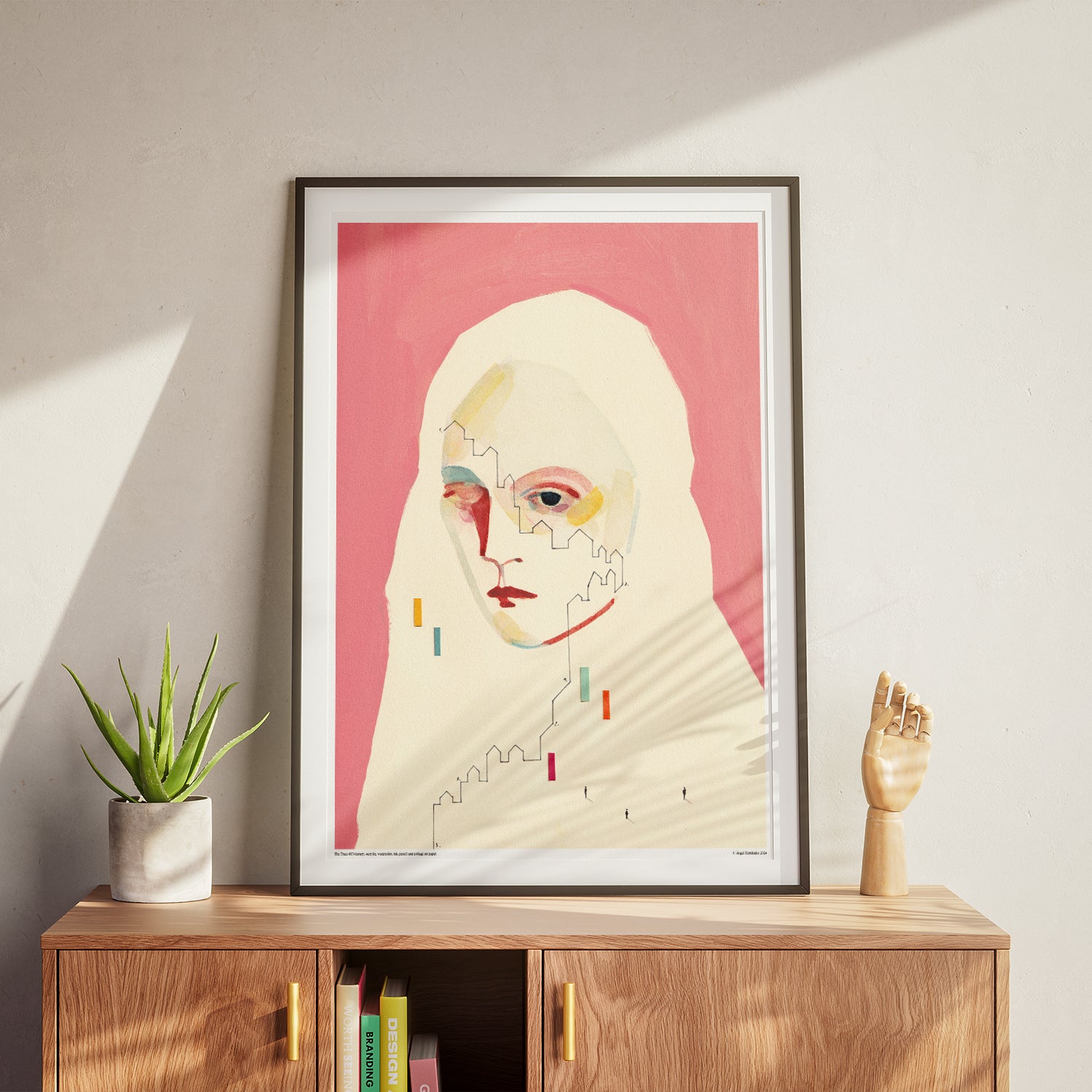 La Trace de la Mémoire – Affiche d'art