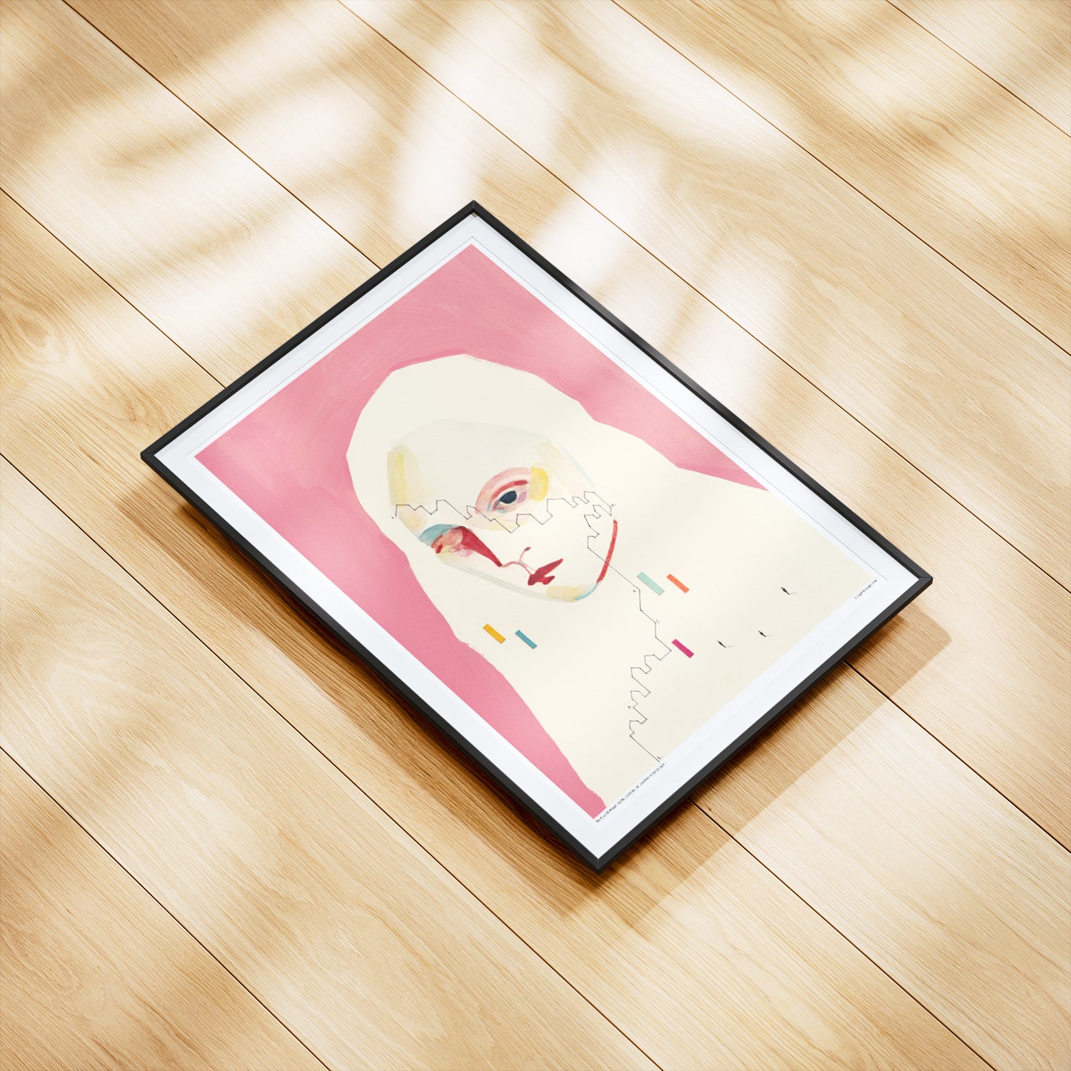 La traccia della memoria – Poster artistico