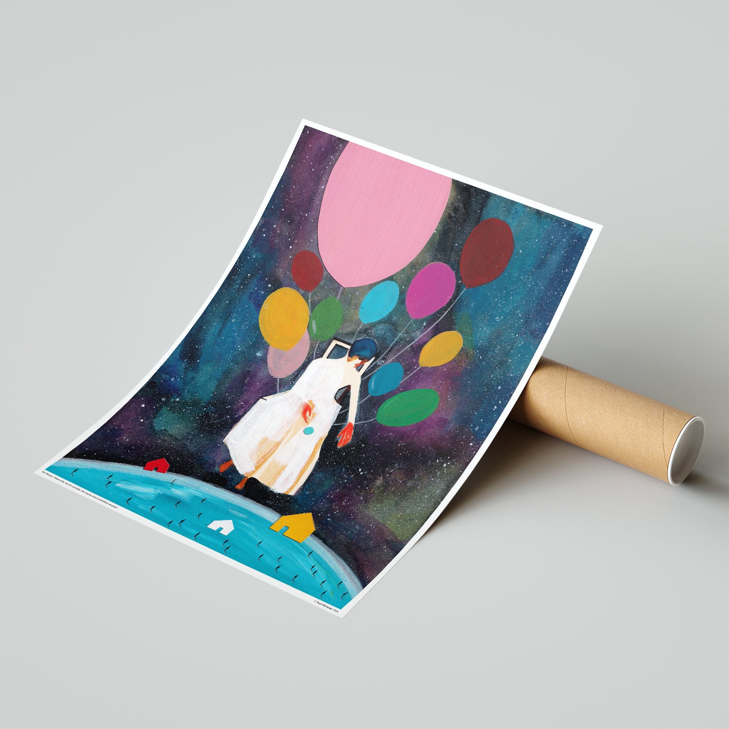 Il Viaggiatore – Poster Artistico