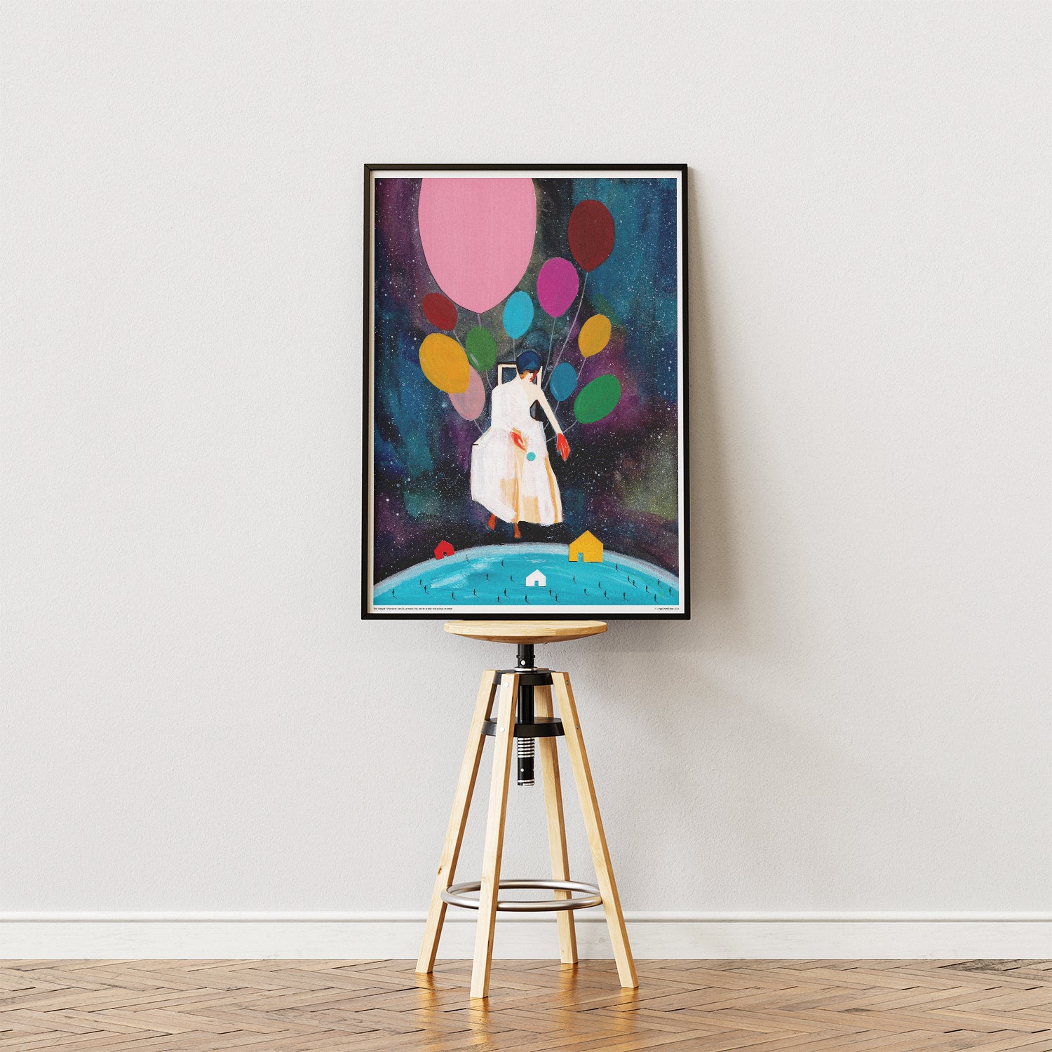 Le Voyager – Affiche d'art