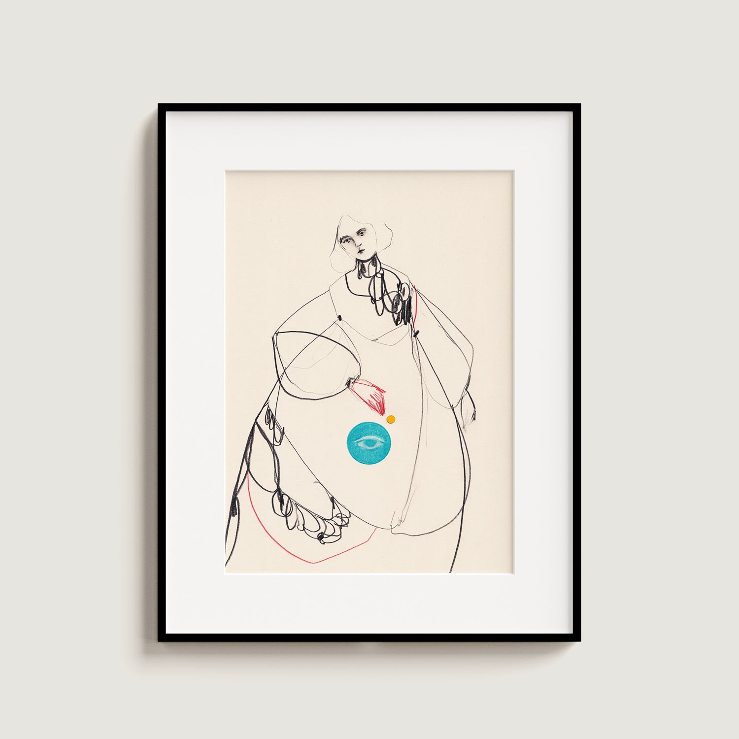 El Testigo - Obra de arte original
