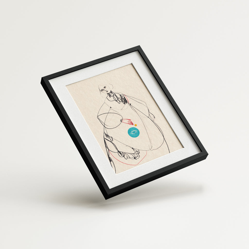 El Testigo - Obra de arte original