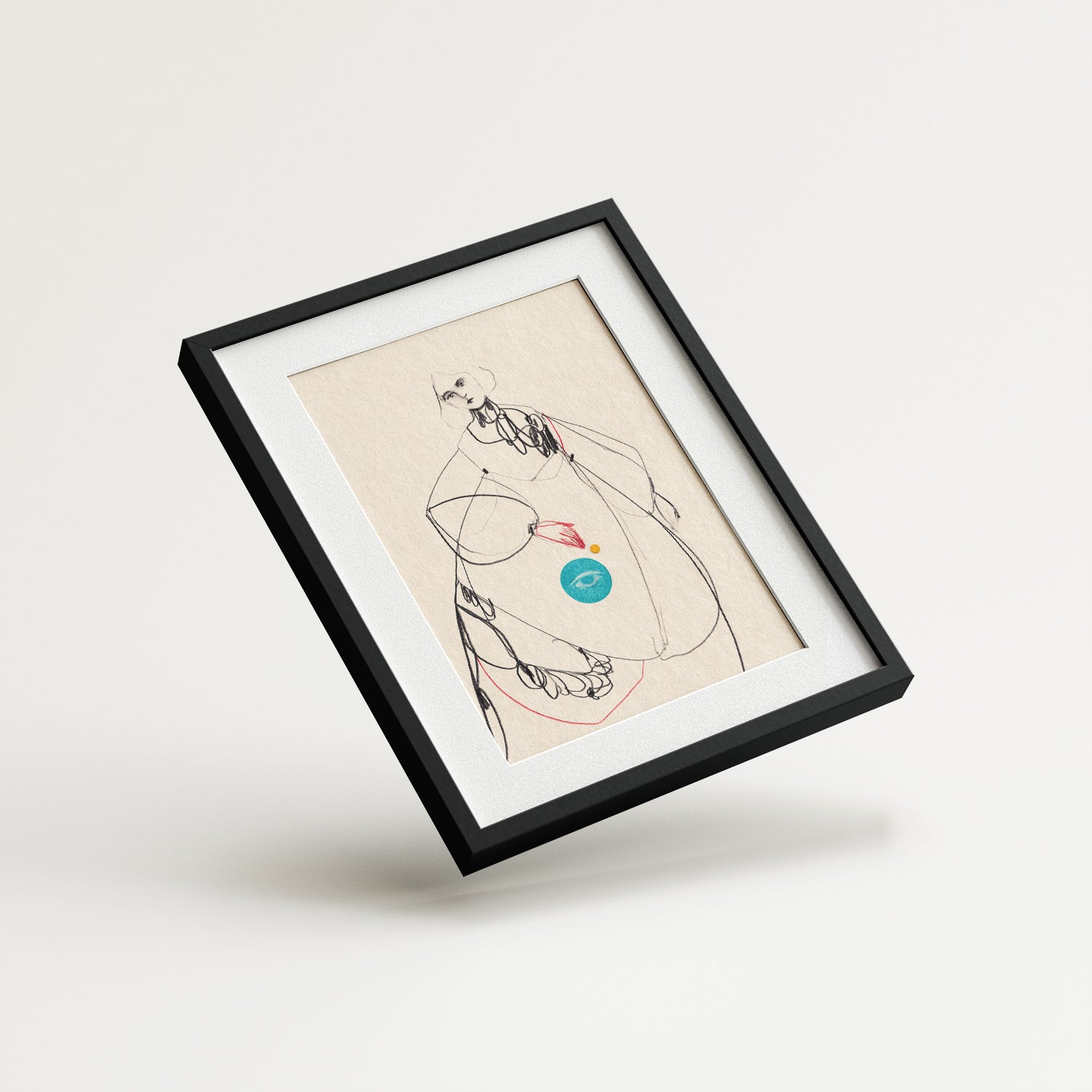 El Testigo - Obra de arte original