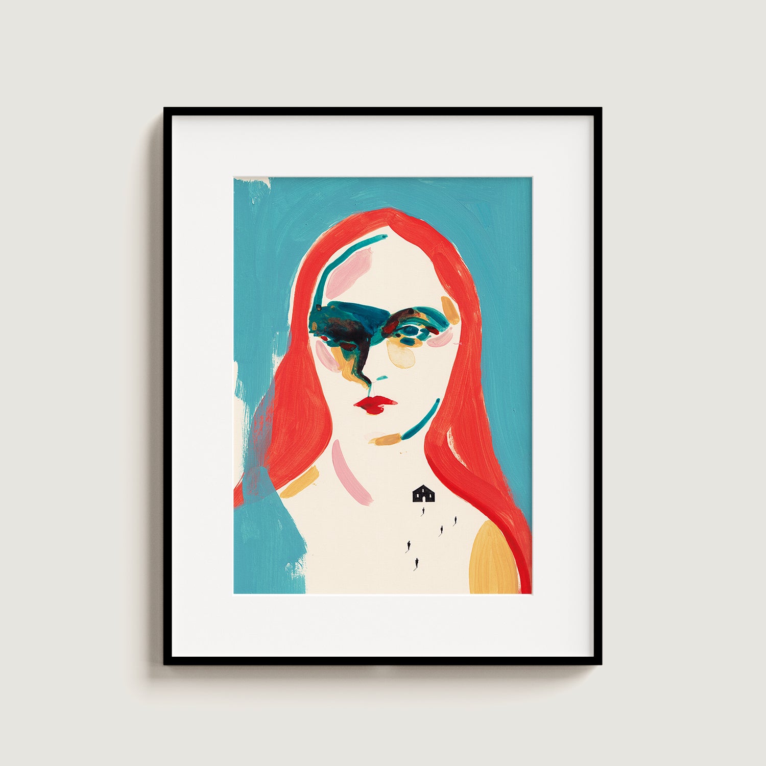 C'è qualcosa nel vento - Stampa artistica