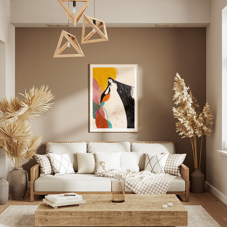 Objets du passé - Affiche artistique